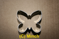 Schildi Formen Schmetterling 6 cm WB