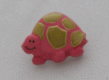 Knopf Schildkröte rosa